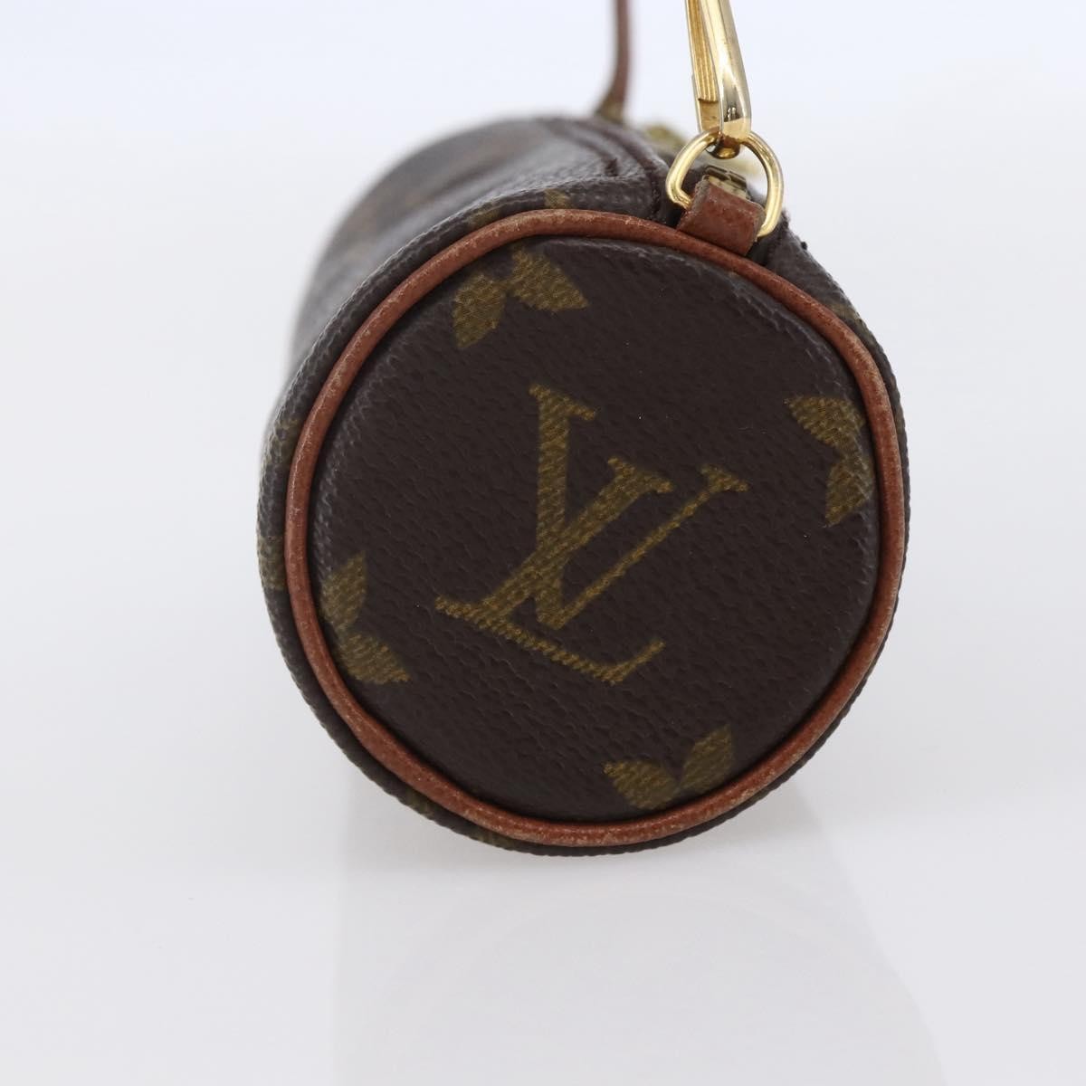 Louis Vuitton Papillon Pochette Monogram Canvas Brown Canvas Clutche & Pouche Bag