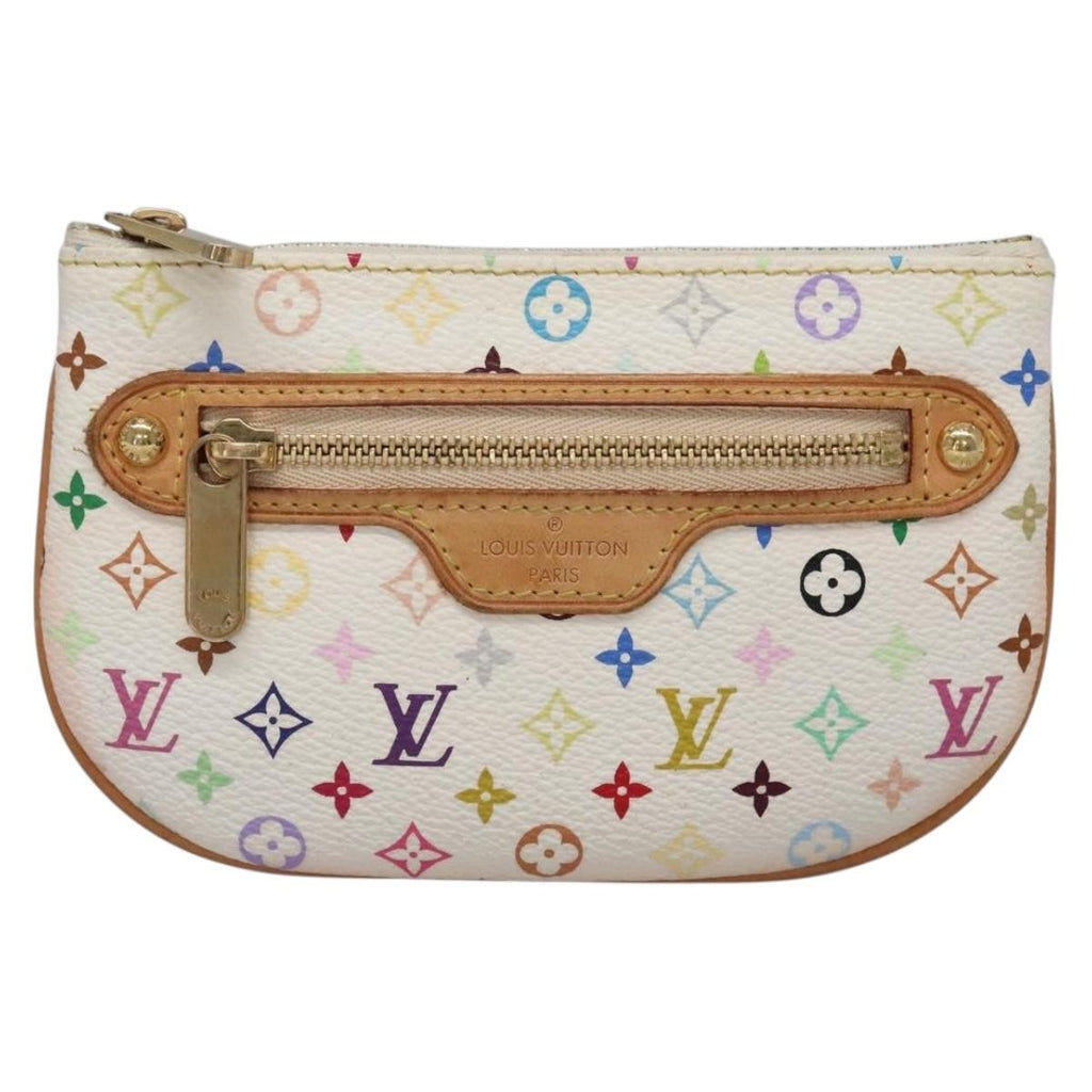 Louis Vuitton Pochette Mm Monogram Multicolor Canvas Multicolour Canvas Clutche & Pouche Bag