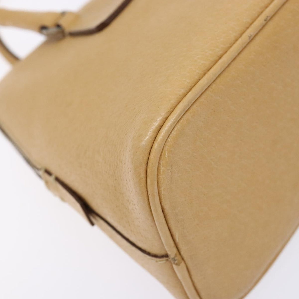 Prada Cuir Promenade Bag Saffiano Leather Beige Leather Handbag