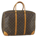 Louis Vuitton Sirius Handbag Monogram Canvas Brown Canvas Travel Bag