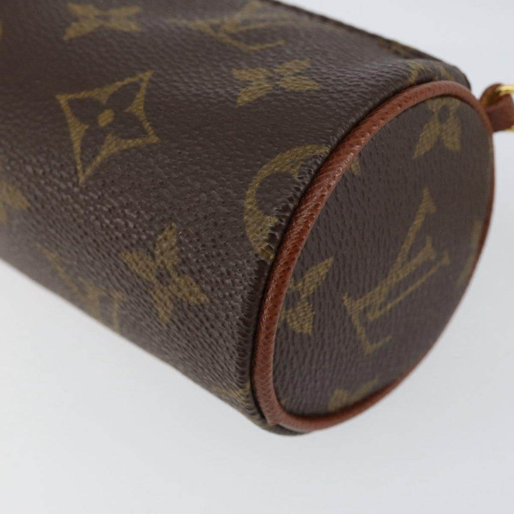 Louis Vuitton Papillon Pochette Monogram Canvas Brown Canvas Clutche & Pouche Bag
