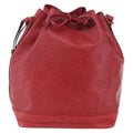 Louis Vuitton Petit Noe Nm Handbag Epi Leather Red Leather Shoulder Bag