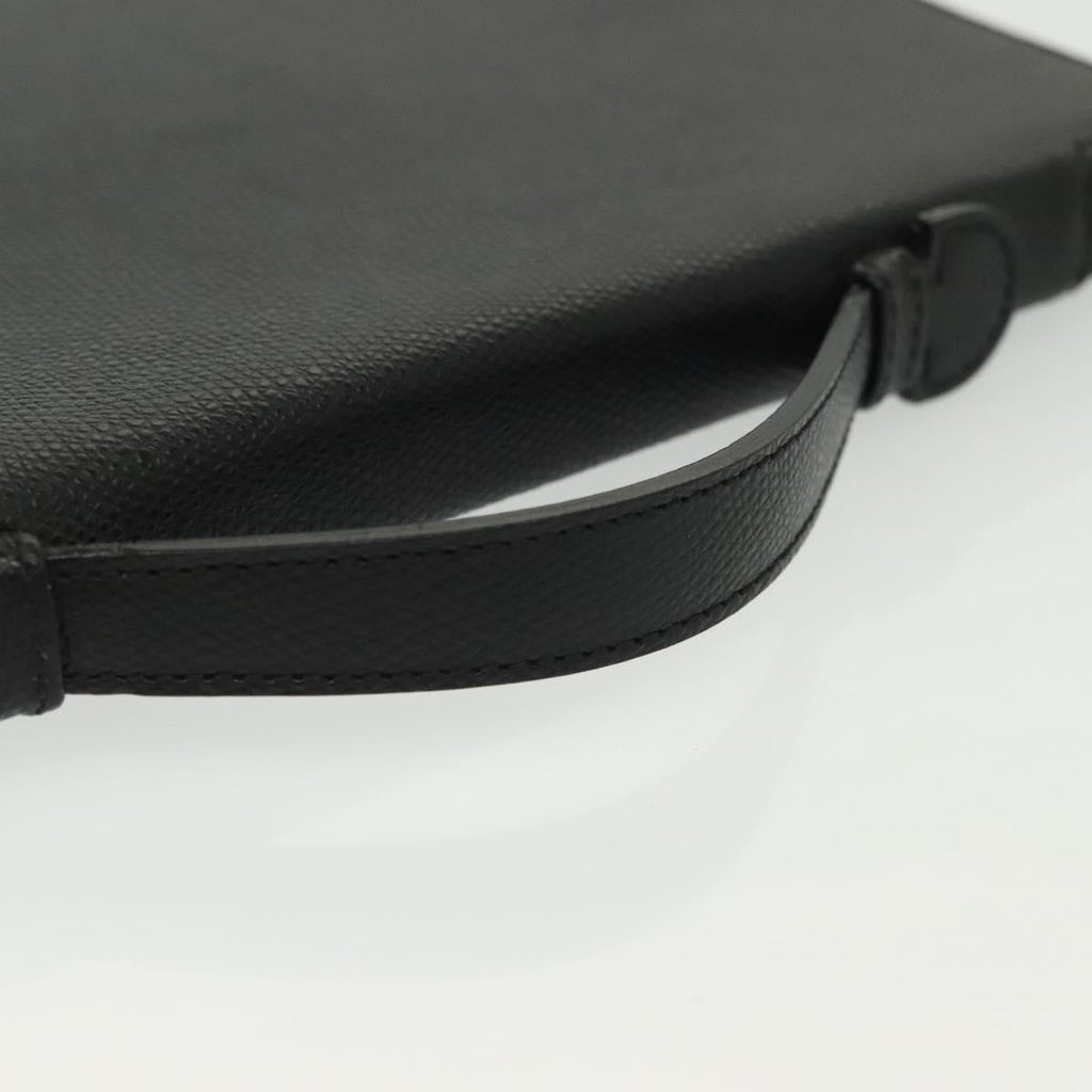 Celine Travel Organizer Leather Black Leather Clutche & Pouche Bag
