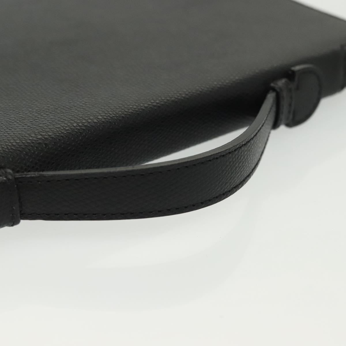 Celine Travel Organizer Leather Black Leather Clutche & Pouche Bag