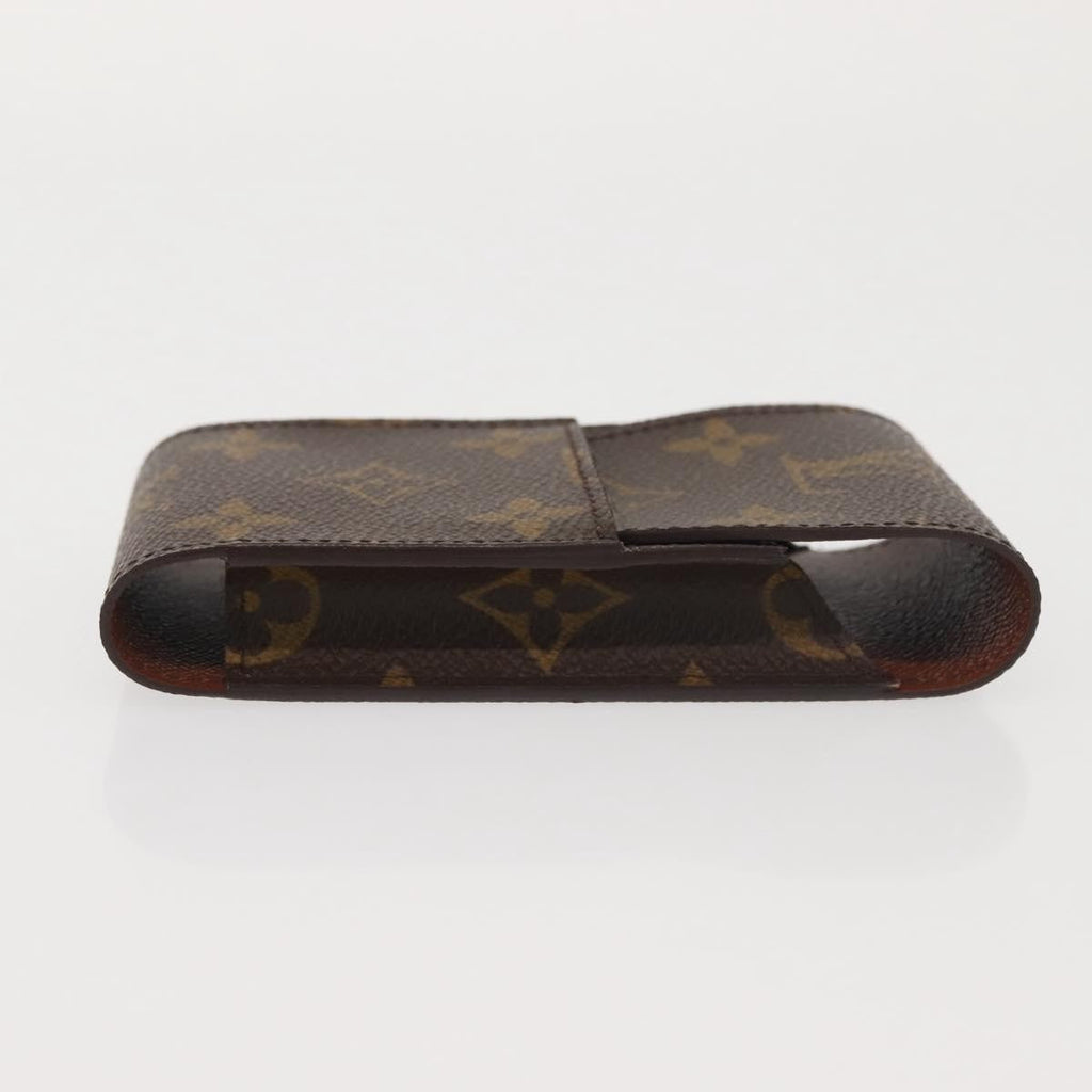 Louis Vuitton Etui Cigarette Case Monogram Canvas Brown Canvas Accessory