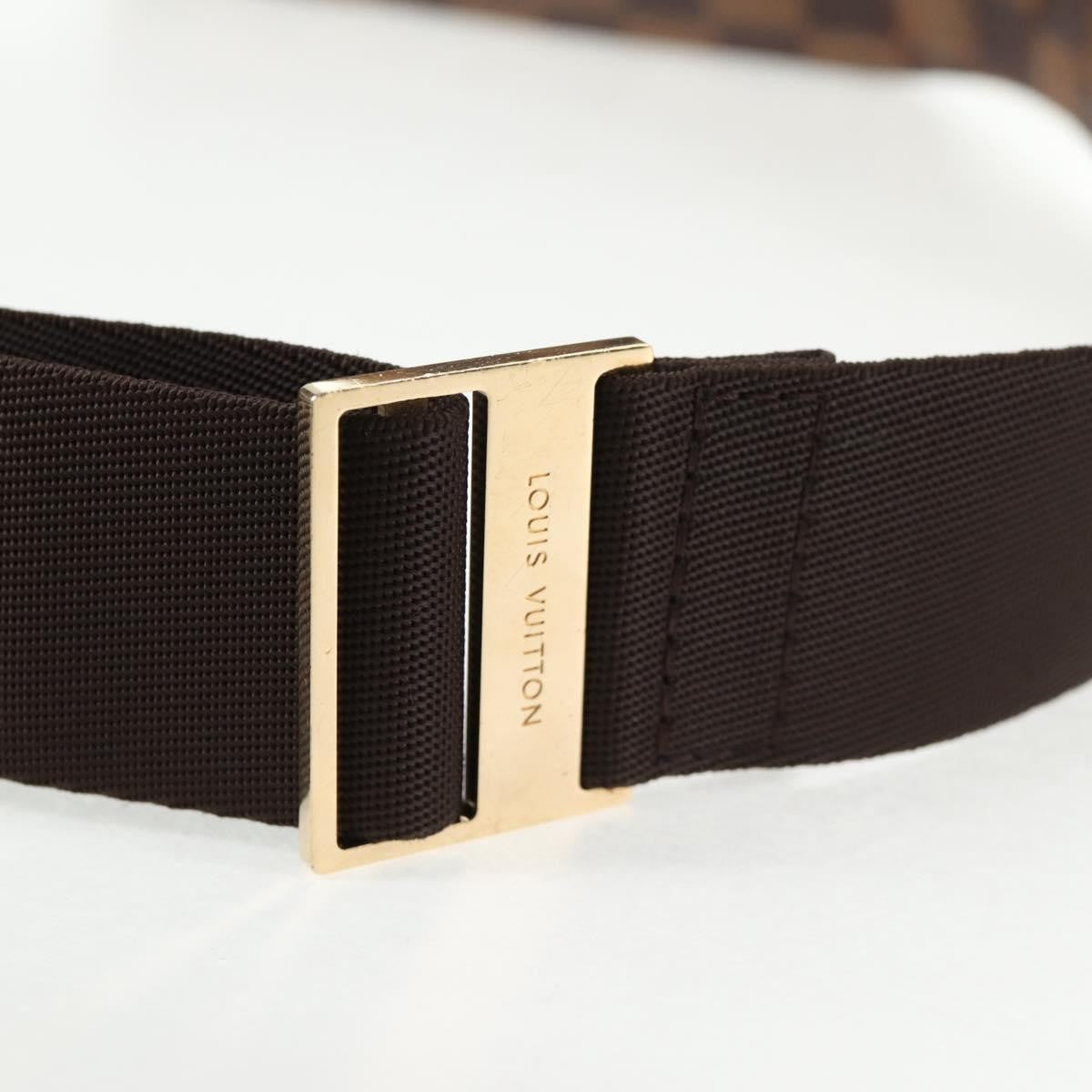 Louis Vuitton Geronimos Waist Bag Damier Brown Canvas Shoulder Bag