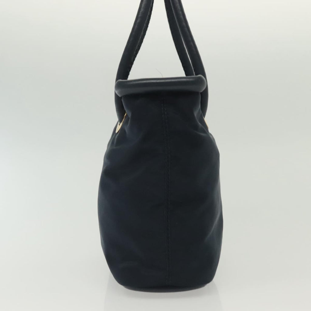 Celine Handbag Nylon Navy Nylon Handbag