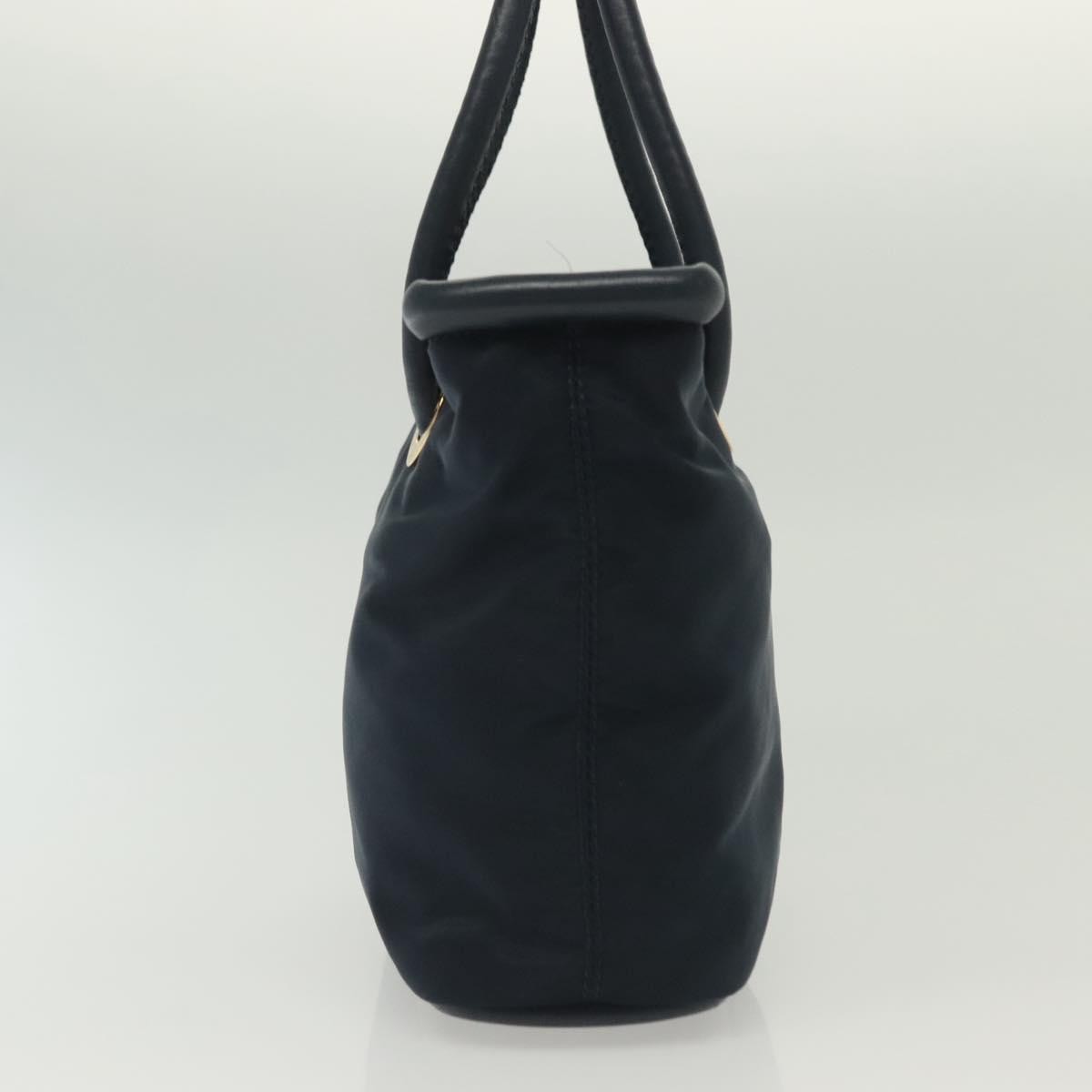 Celine Handbag Nylon Navy Nylon Handbag