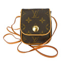 Louis Vuitton Cancun Pochette Monogram Canvas Brown Canvas Clutche & Pouche Bag