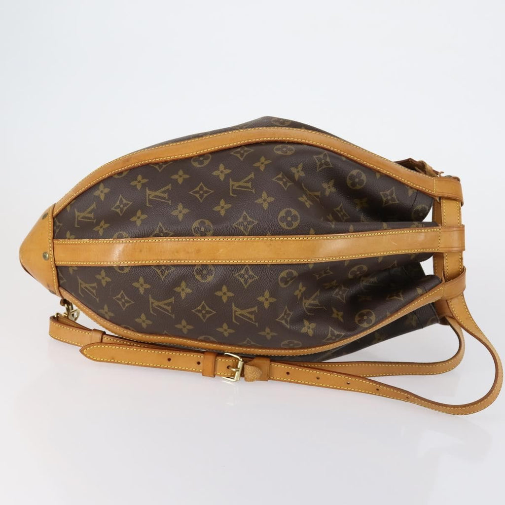 Louis Vuitton Romeo Gigli Handbag Monogram Canvas Brown Canvas Shoulder Bag