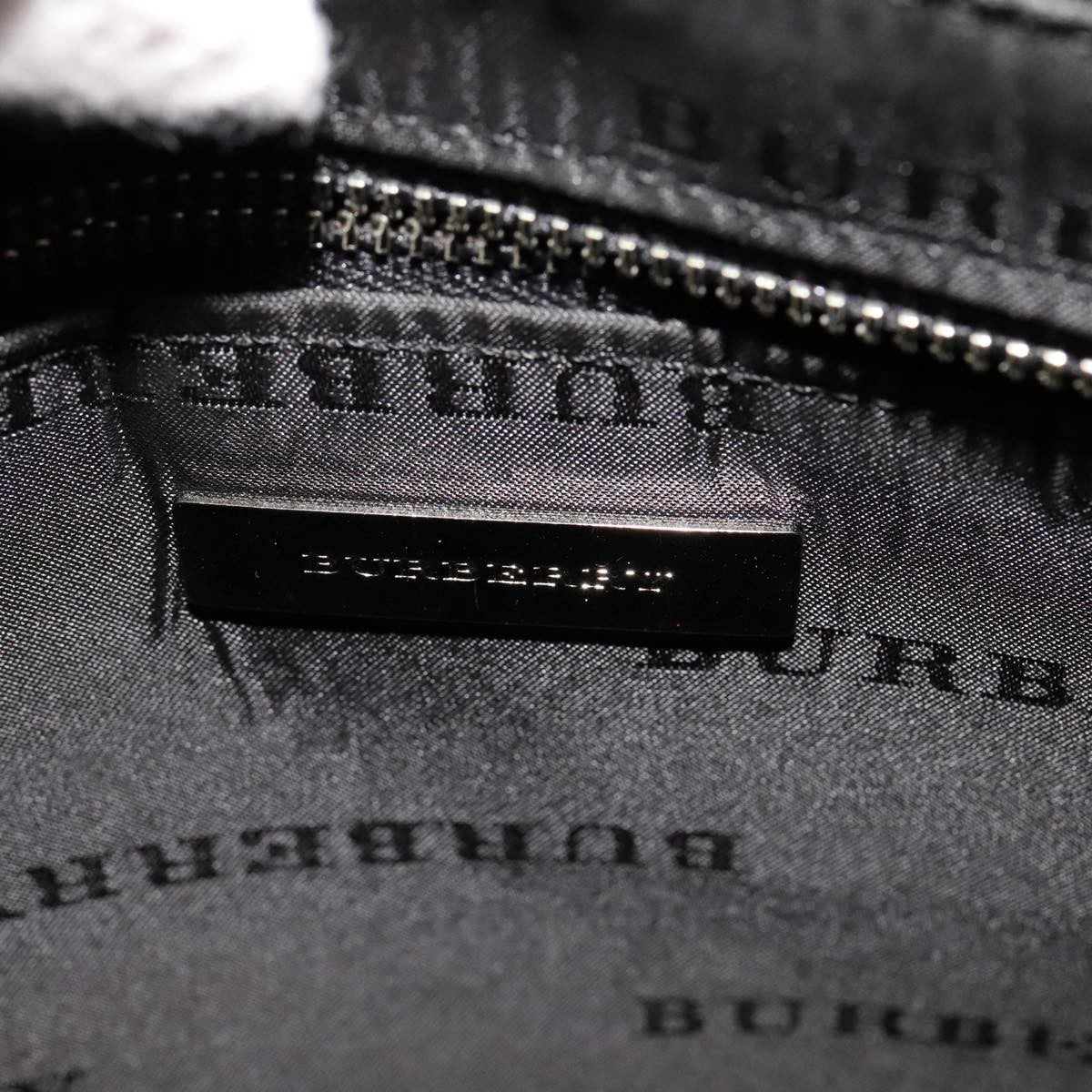 Burberry Vintage Tote Bag Canvas Gray Canvas Tote Bag