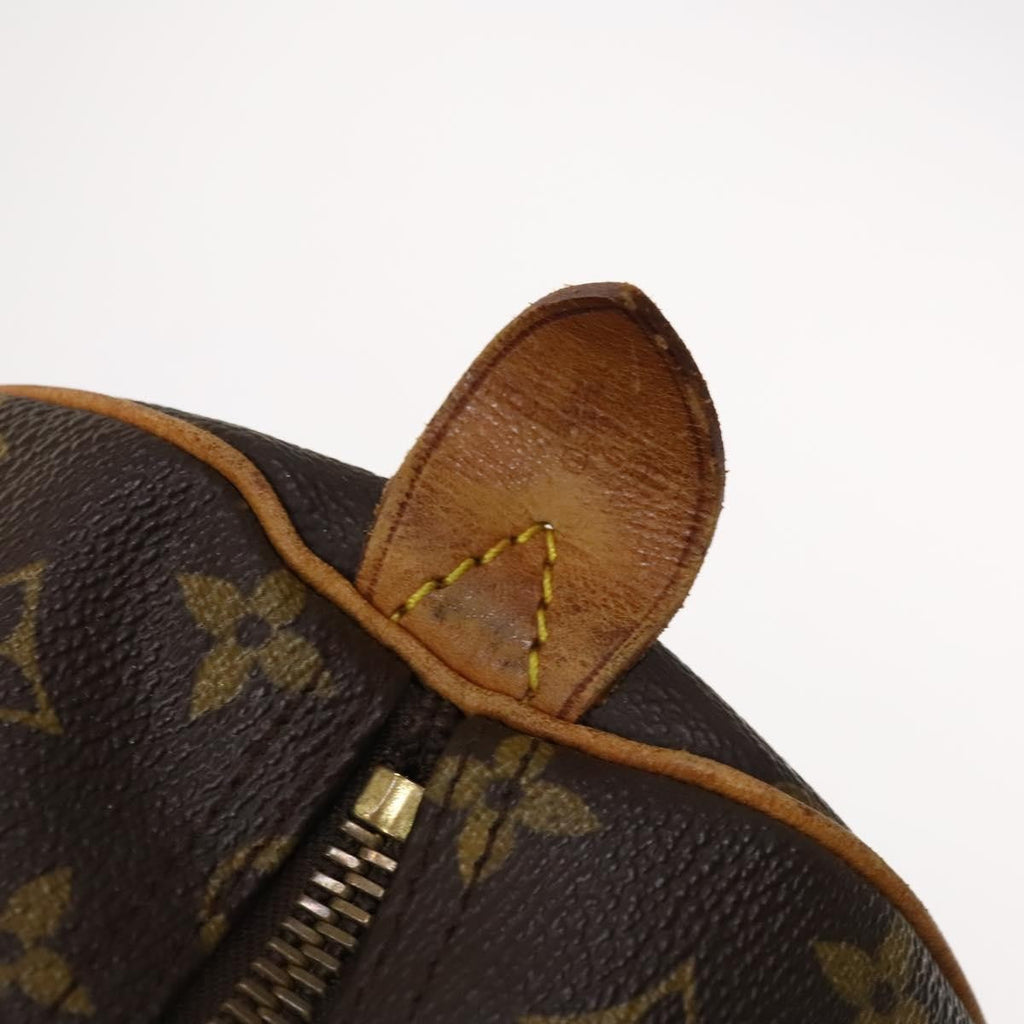 Louis Vuitton Keepall Bag Monogram Canvas Brown Canvas Travel Bag