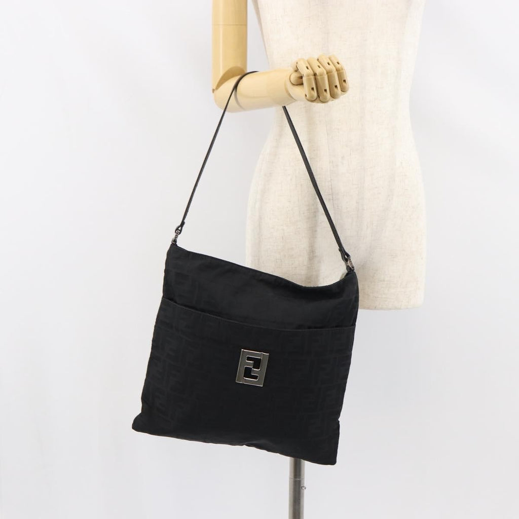 Fendi Zucca Tote Bag Canvas Silver Canvas Tote Bag Bag