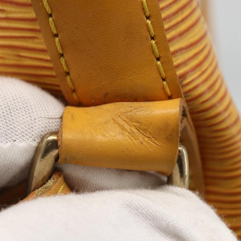 Louis Vuitton Noe Handbag Epi Leather Yellow Leather Shoulder Bag