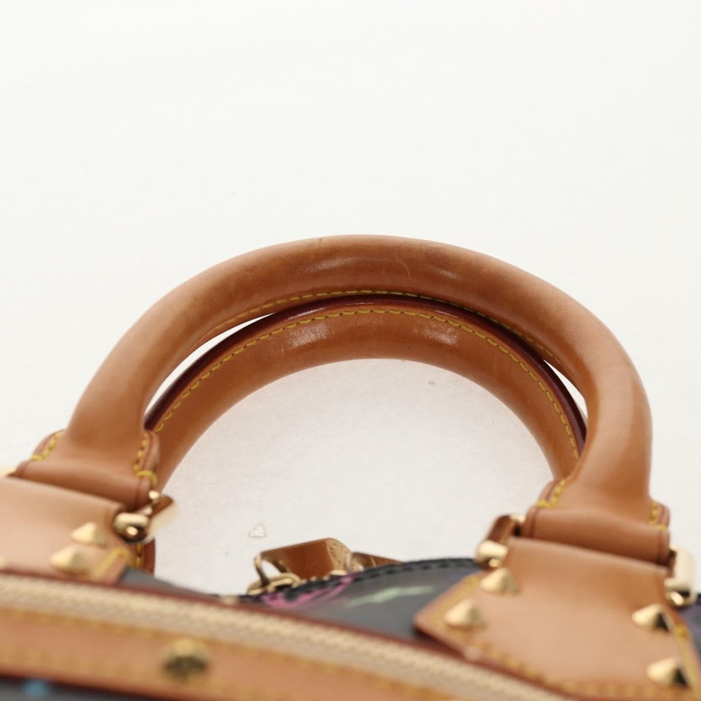 Louis Vuitton Alma Handbag Monogram Multicolor Multicolour Canvas Handbag