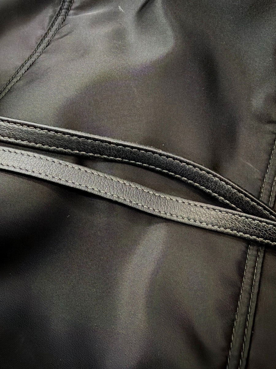 Prada Etiquette Tote Tessuto Black Nylon Tote Bag Bag