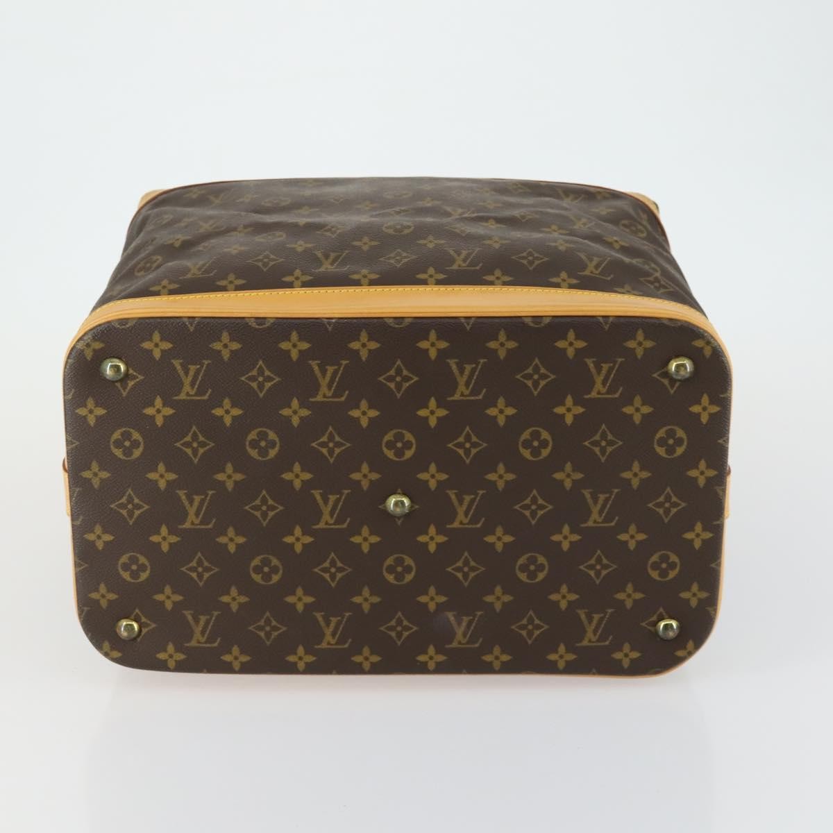 Louis Vuitton Cruiser Handbag Monogram Canvas Brown Canvas Travel Bag