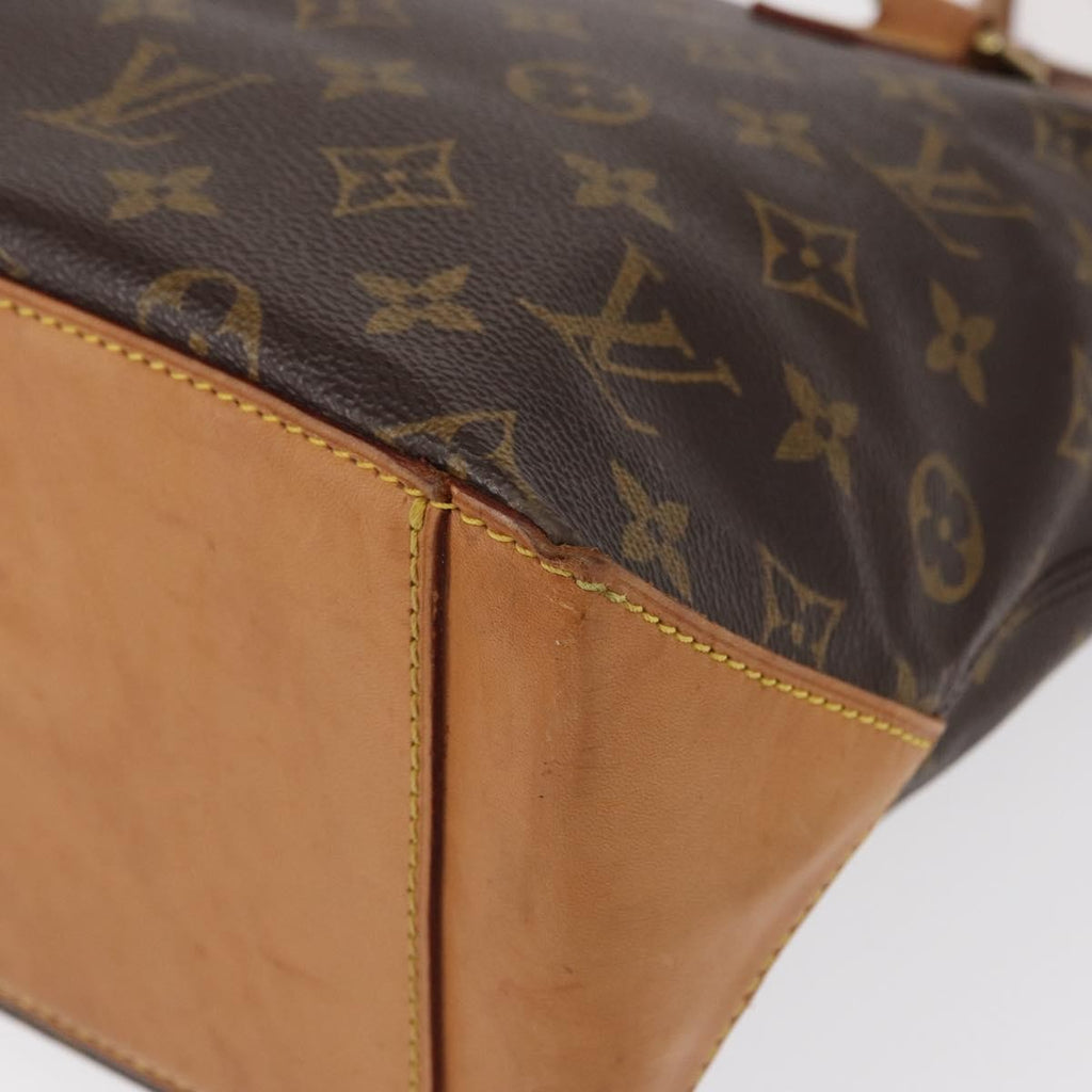 Louis Vuitton Cabas Mezzo Monogram Canvas Brown Canvas Tote Bag