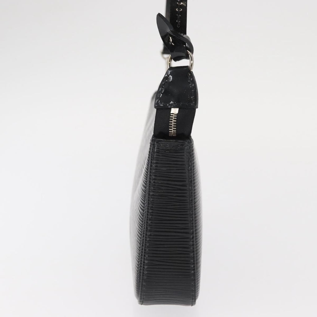 Louis Vuitton Pochette Accessoires Nm Electric Epi Leather Black Leather Clutche & Pouche Bag