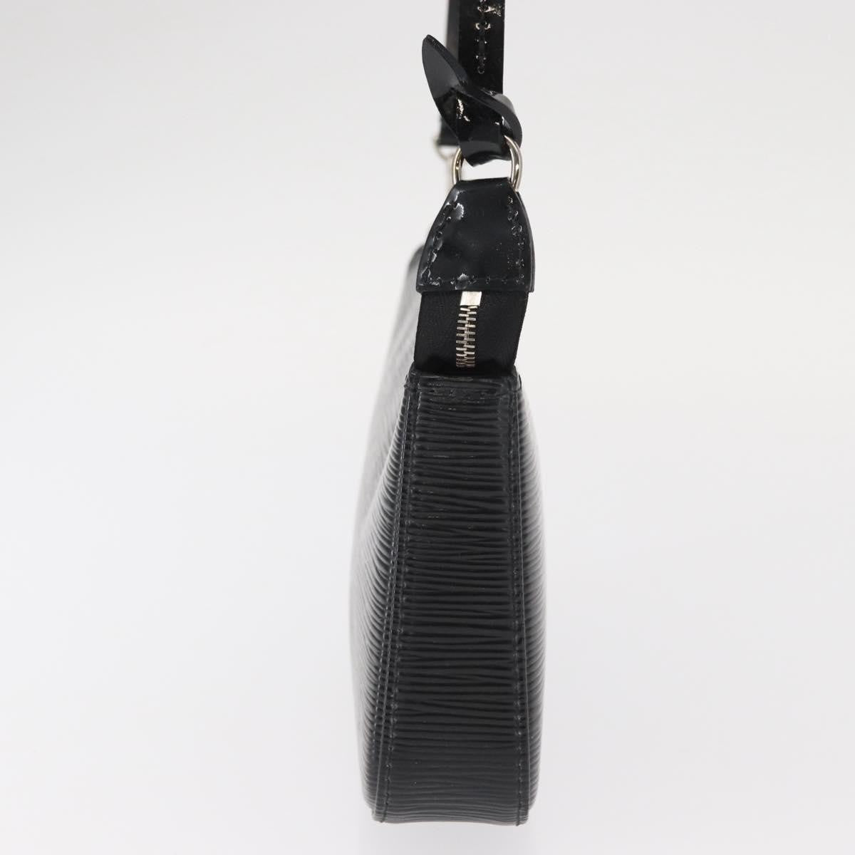 Louis Vuitton Pochette Accessoires Nm Electric Epi Leather Black Leather Clutche & Pouche Bag
