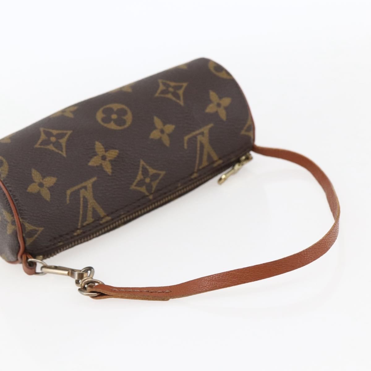 Louis Vuitton Papillon Pochette Monogram Canvas Brown Canvas Clutche & Pouche Bag