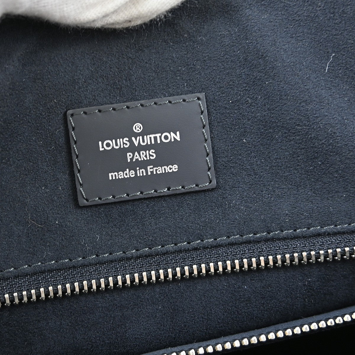Louis Vuitton Greenwich Messenger Bag Damier Cobalt Black Canvas Shoulder Bag
