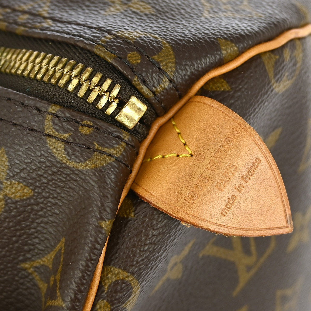 Louis Vuitton Keepall Bag Monogram Canvas Brown Canvas Travel Bag