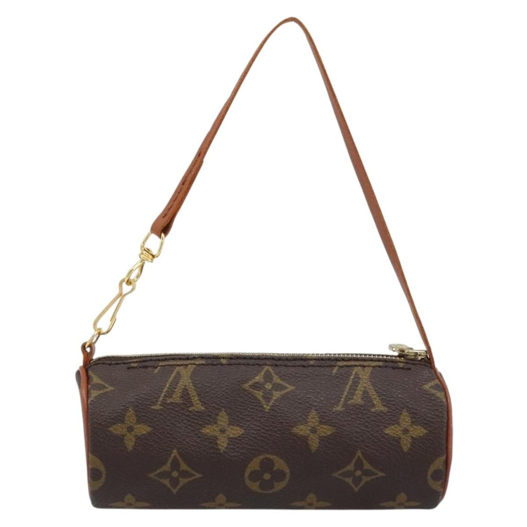 Louis Vuitton Papillon Pochette Monogram Canvas Brown Canvas Clutche & Pouche Bag