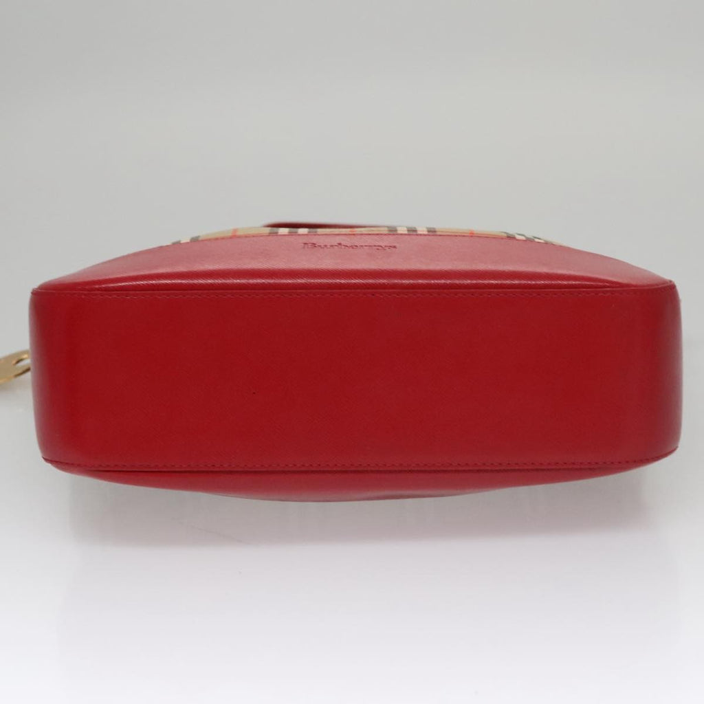 Burberry Nova Check Tote Canvas And Leather Beige Canvas Tote Bag