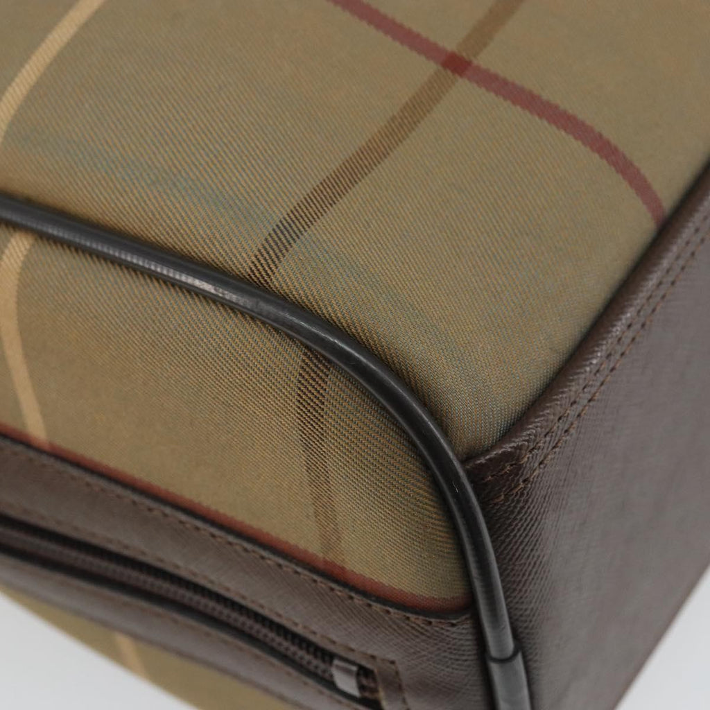 Burberry Nova Check Handbag Nova Check Canvas Brown Canvas Handbag