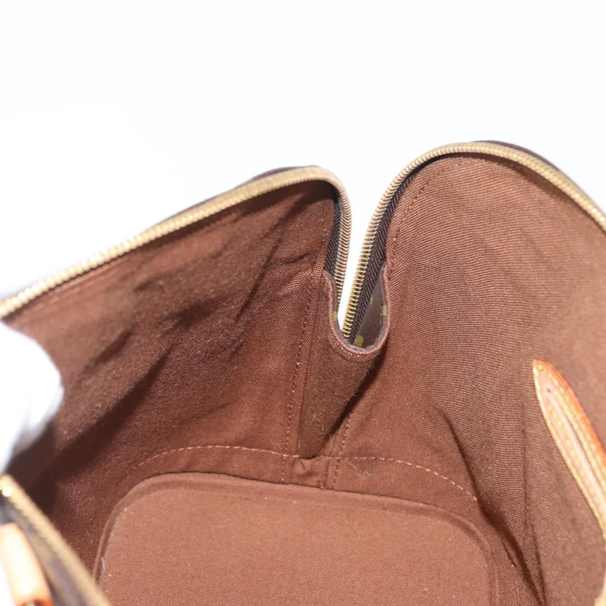 Louis Vuitton Alma Handbag Monogram Canvas Brown Canvas Handbag