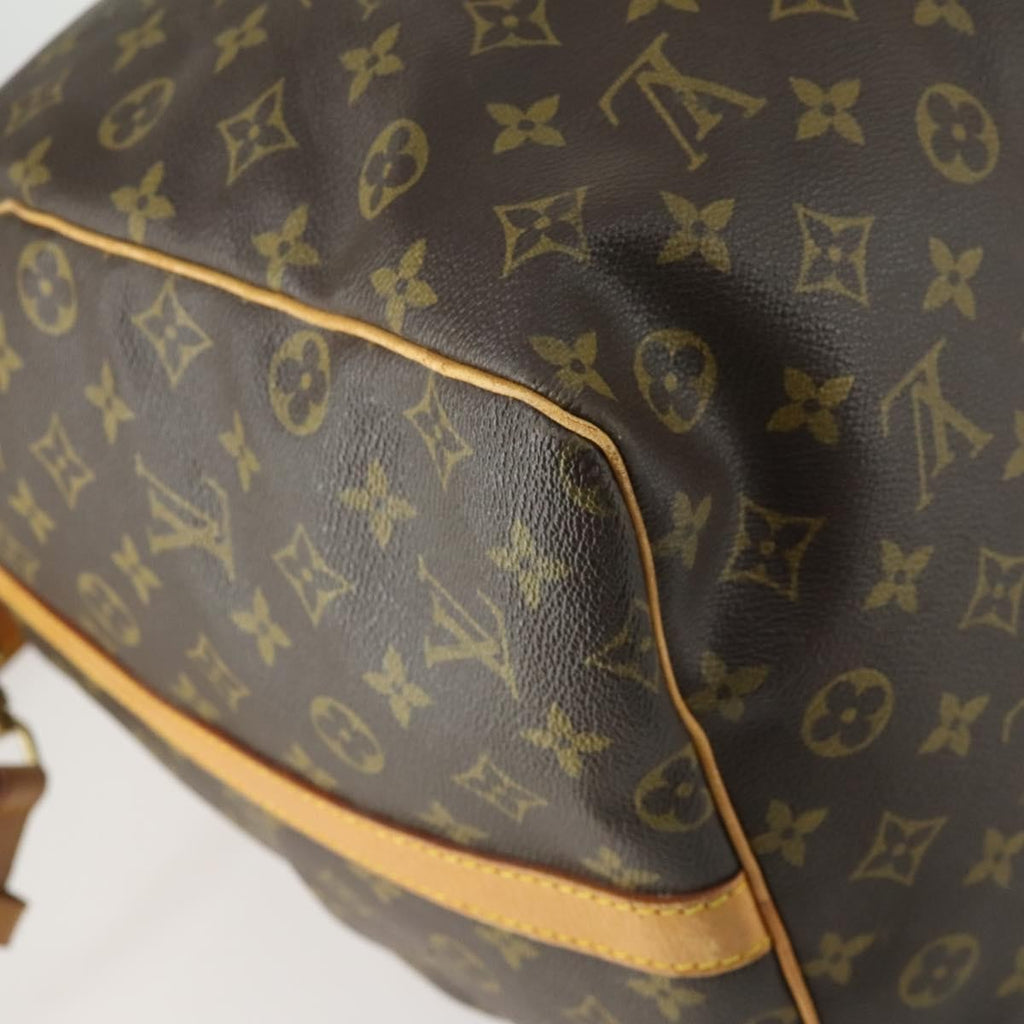 Louis Vuitton Keepall Bandouliere Bag Monogram Canvas Brown Canvas Travel Bag