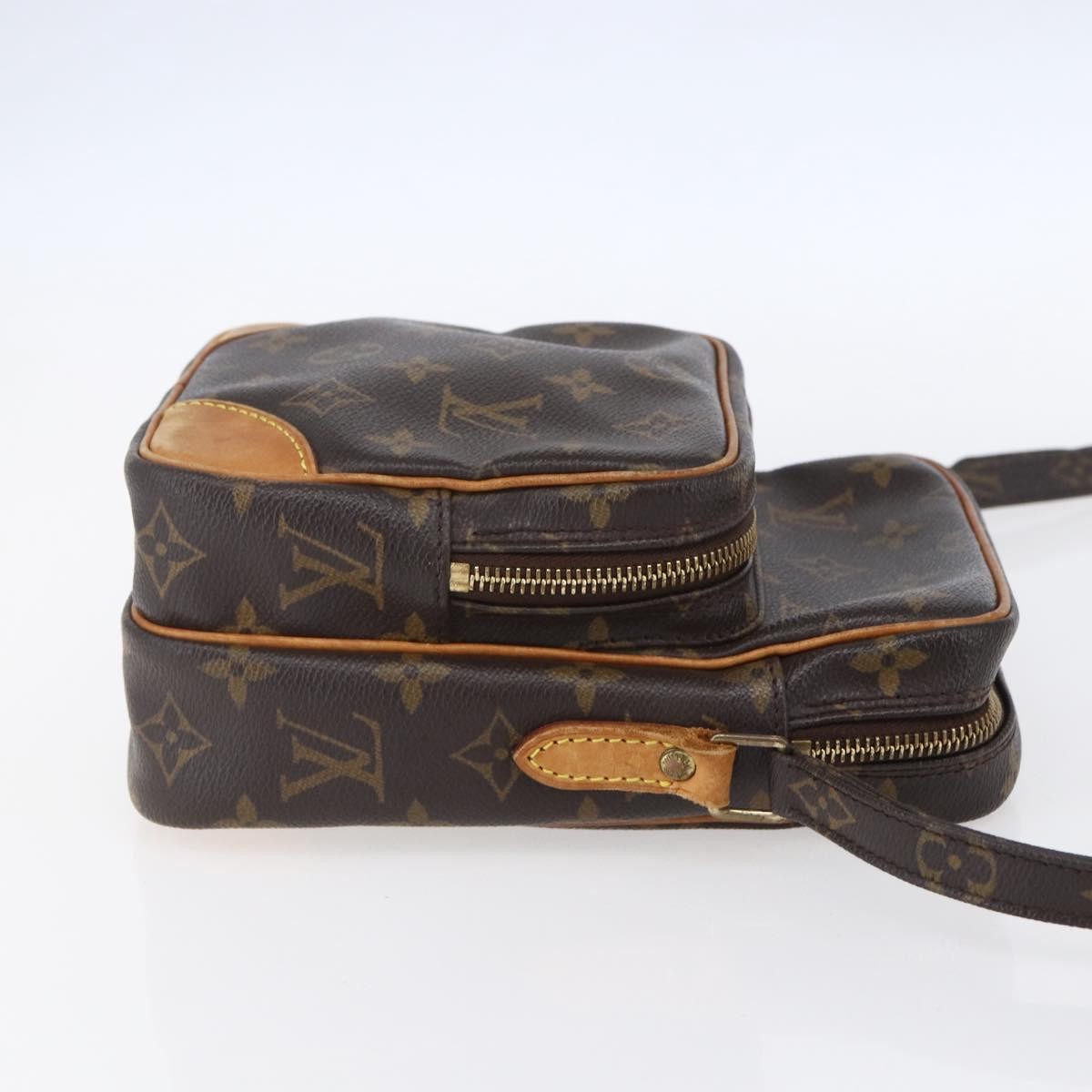 Louis Vuitton Amazone Bag Monogram Canvas Brown Canvas Shoulder Bag