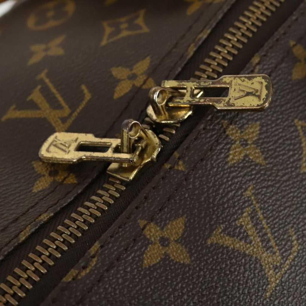 Louis Vuitton Keepall Bag Monogram Canvas Brown Canvas Travel Bag