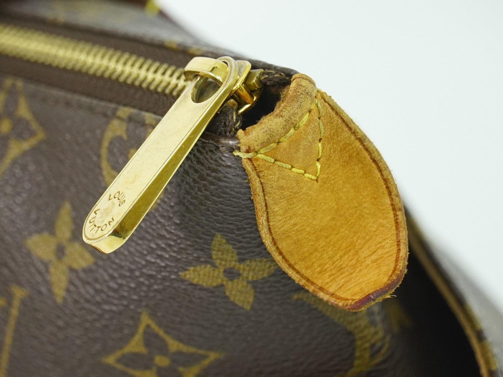 Louis Vuitton Totally Handbag Monogram Canvas Brown Canvas Tote Bag