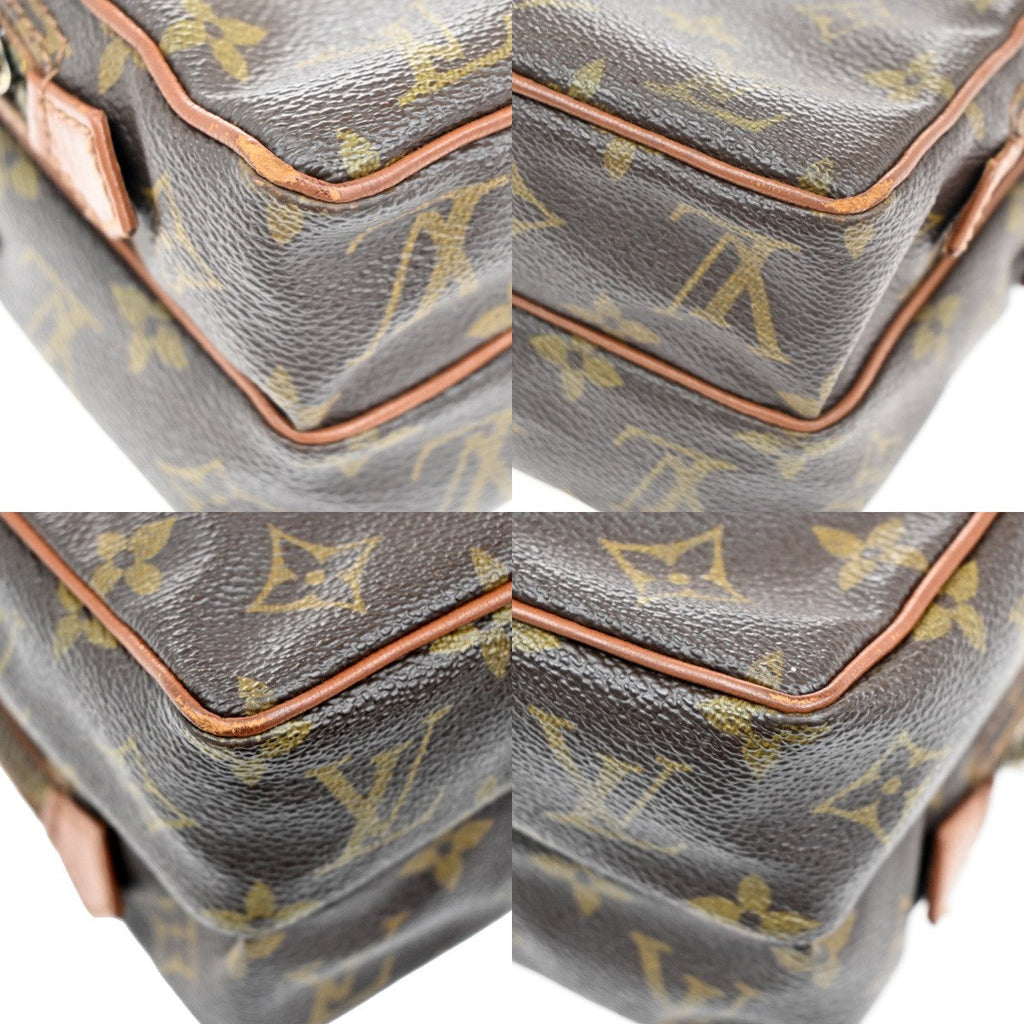 Louis Vuitton Amazone Bag Monogram Canvas Brown Canvas Shoulder Bag