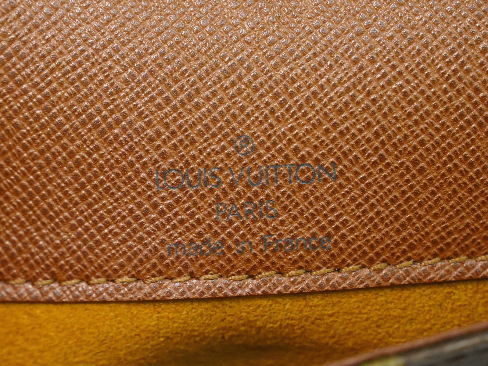 Louis Vuitton Musette Tango Handbag Monogram Canvas Brown Canvas Shoulder Bag