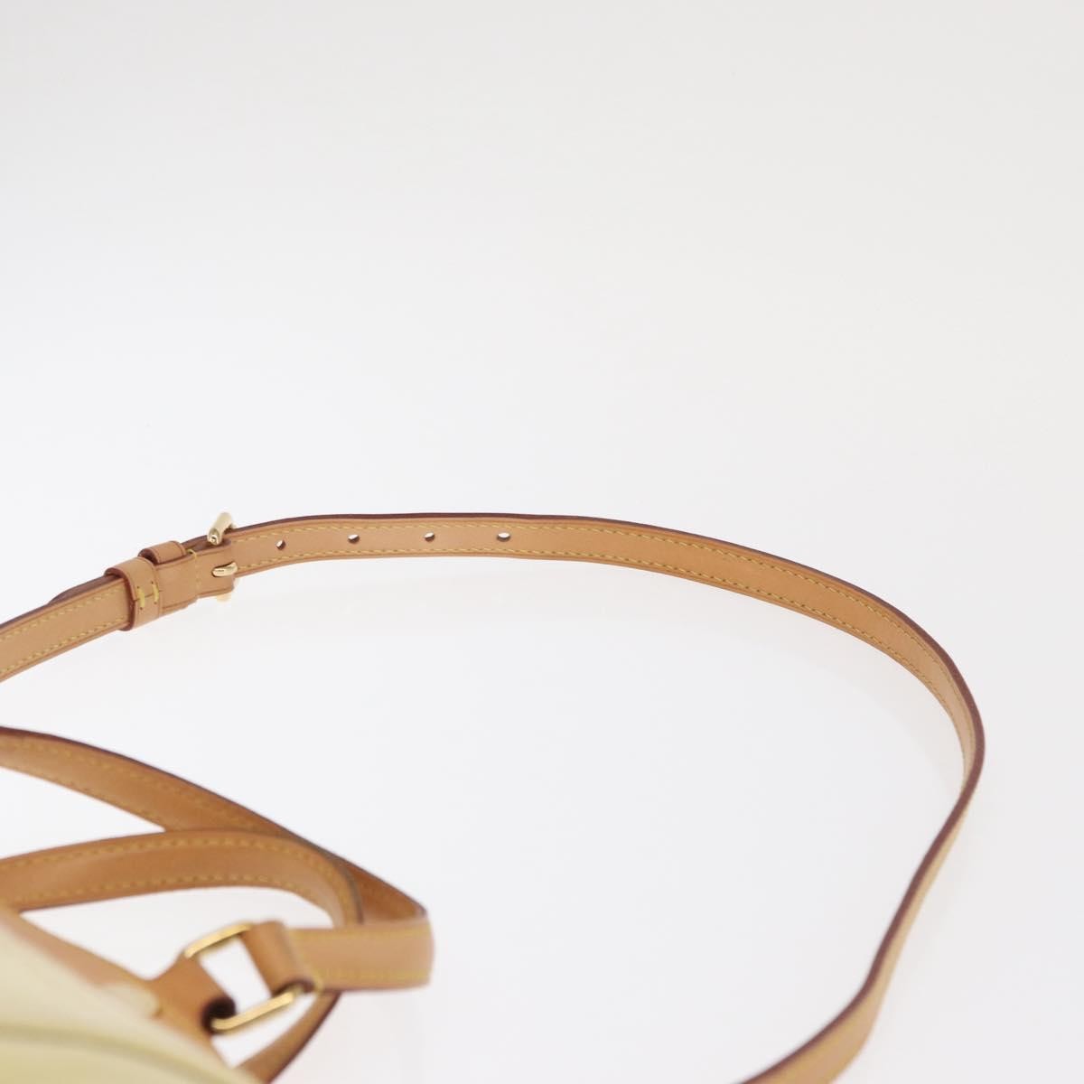 Louis Vuitton Brea Handbag Monogram Vernis Beige Patent_Leather Handbag