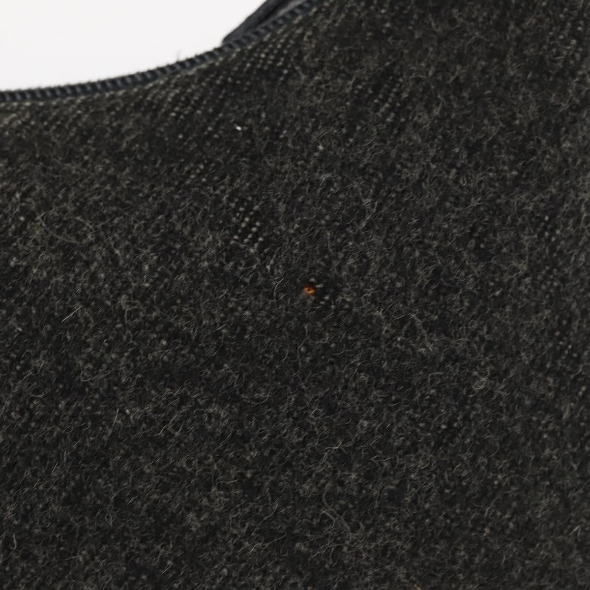 Prada Re-Edition 2000 Hobo Wool Gray Wool Handbag