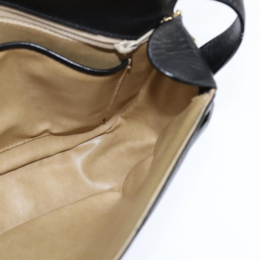 Celine Shoulder Bag Leather Black Leather Shoulder Bag Bag