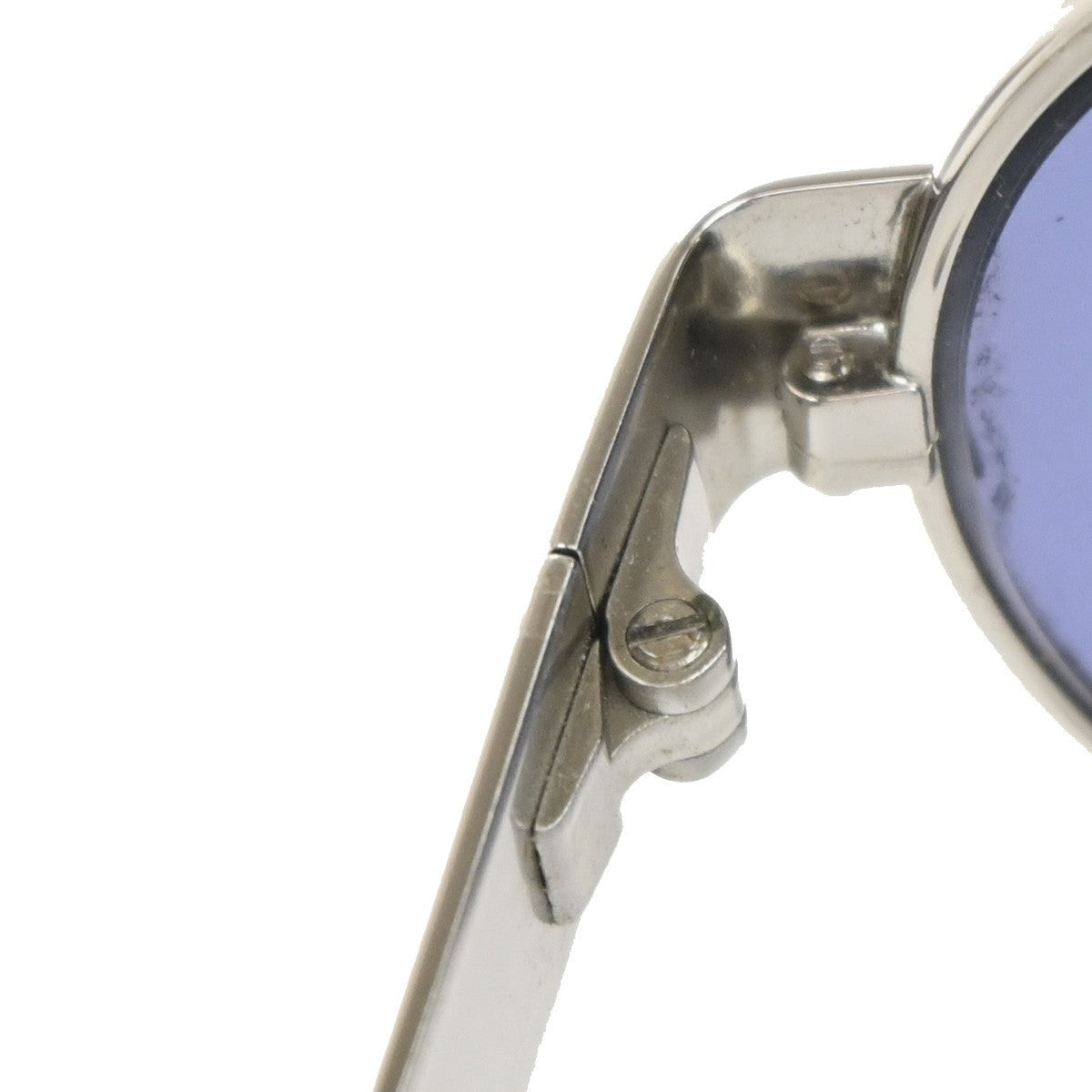Chanel Chanel Logo Sunglasses Eye Wear Plastic Blue Metal Sunglasse Accessory