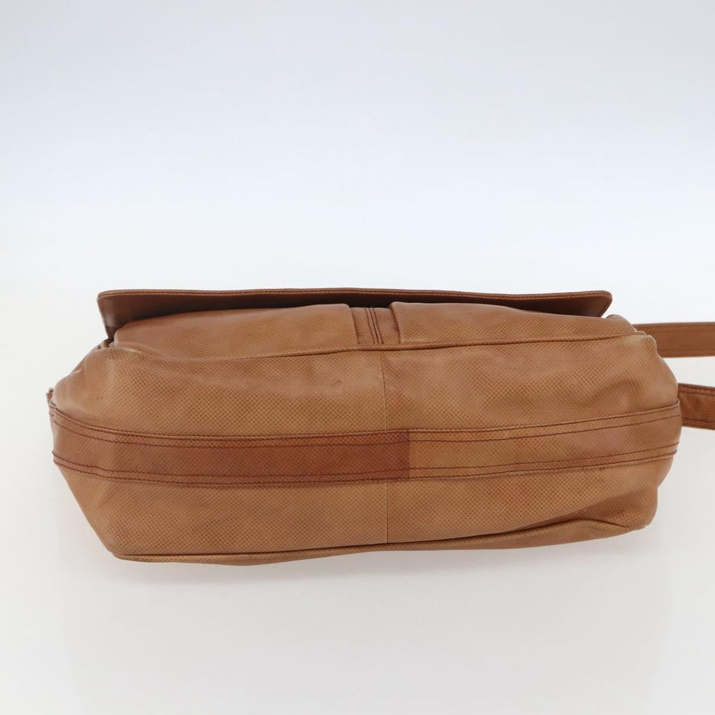 Bottega Veneta Vintage Shoulder Bag Leather Brown Leather Shoulder Bag Bag