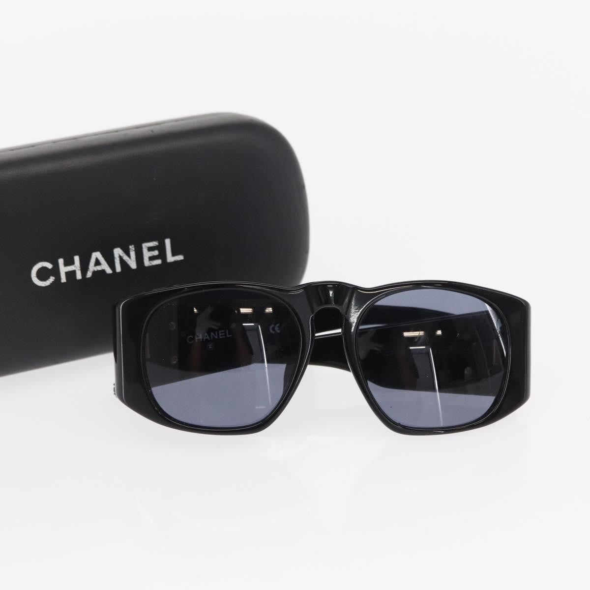Chanel Logo Cc Sunglasses Plastic Black Plastic Sunglasse Accessory