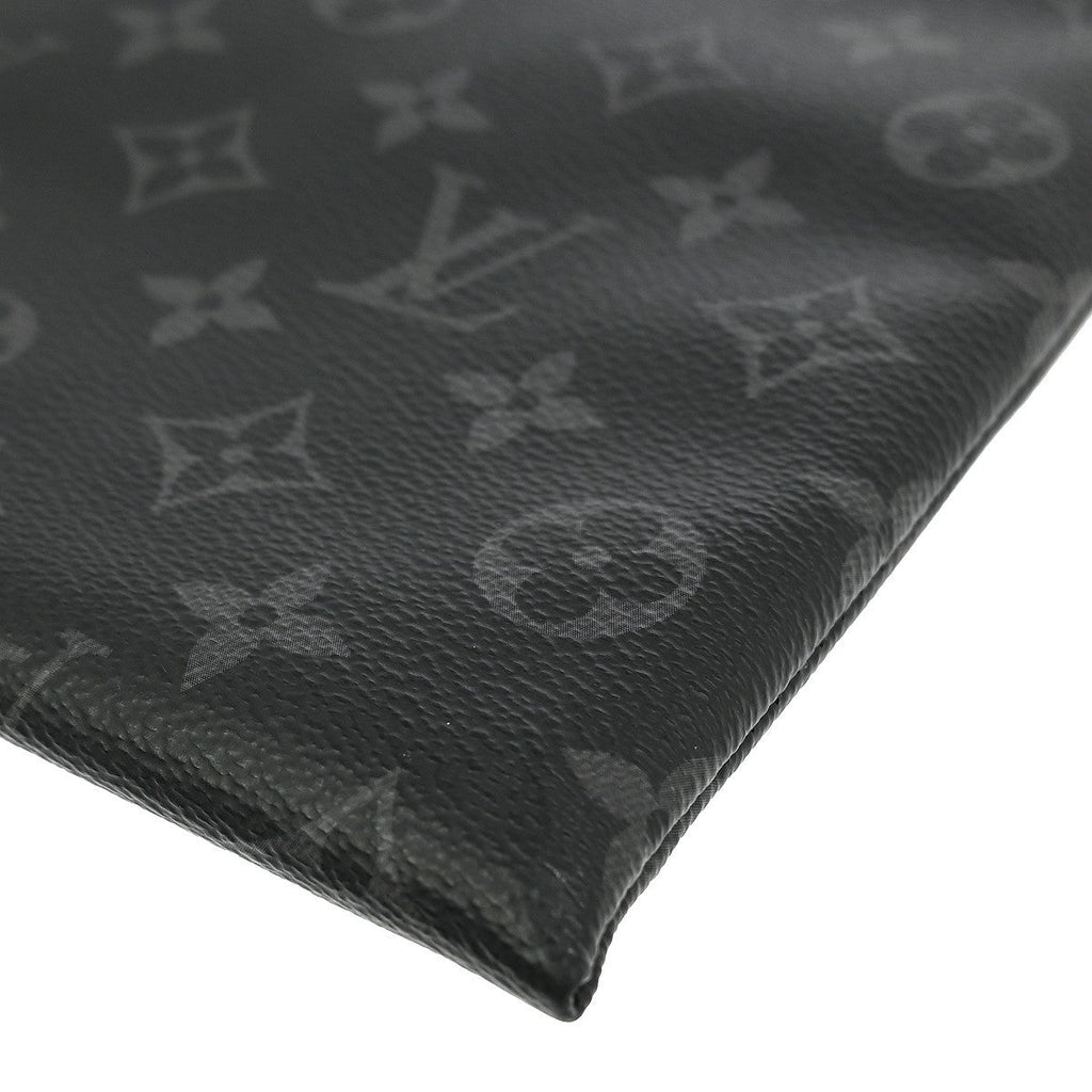 Louis Vuitton Discovery Pochette Monogram Eclipse Canvas Black Canvas Clutche & Pouche Bag