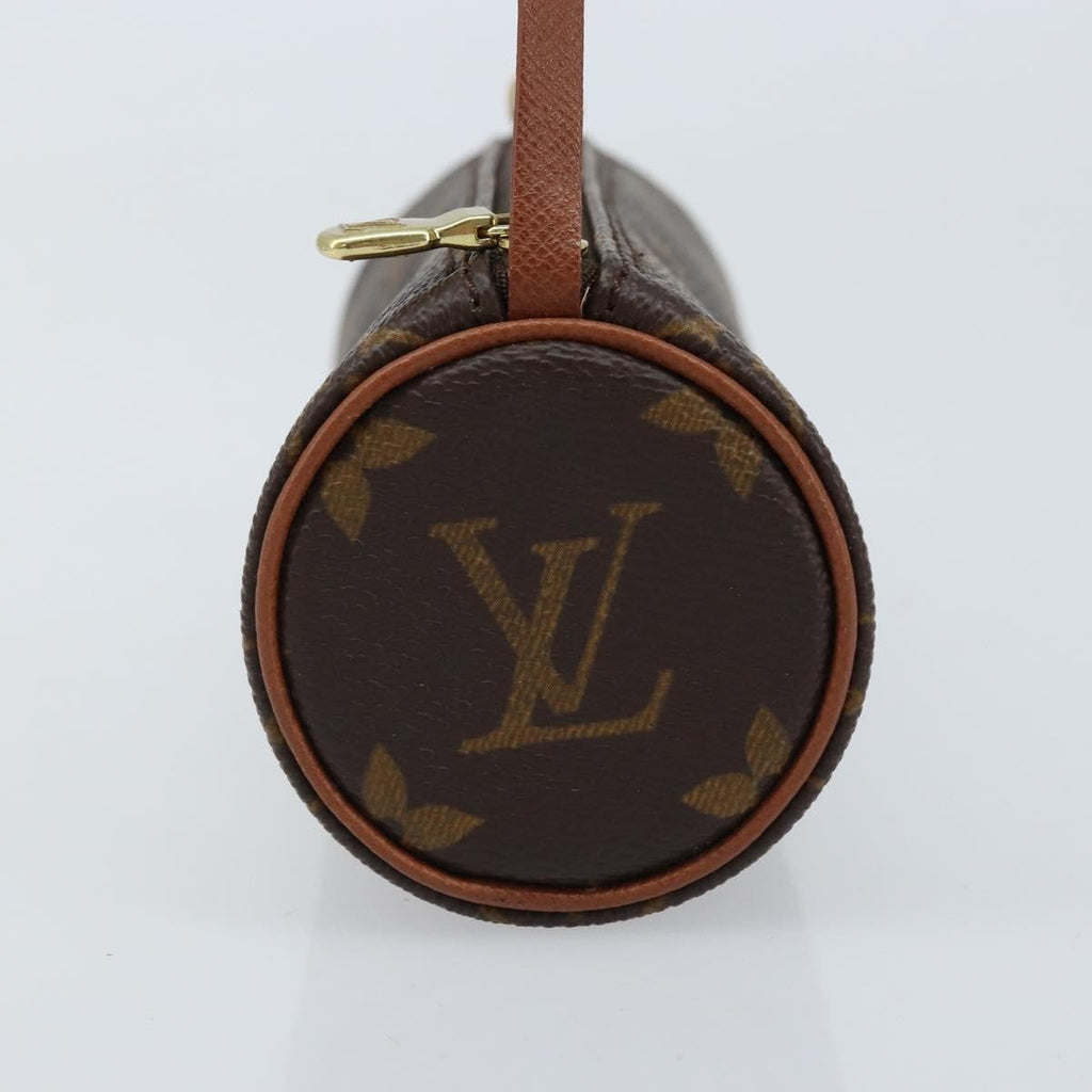 Louis Vuitton Papillon Pochette Monogram Canvas Brown Canvas Clutche & Pouche Bag