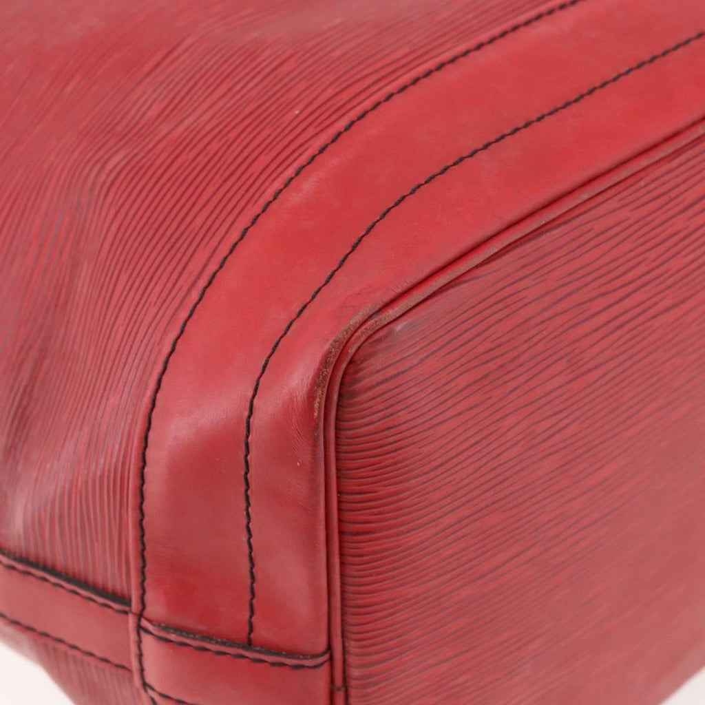 Louis Vuitton Petit Noe Nm Handbag Epi Leather Red Leather Shoulder Bag