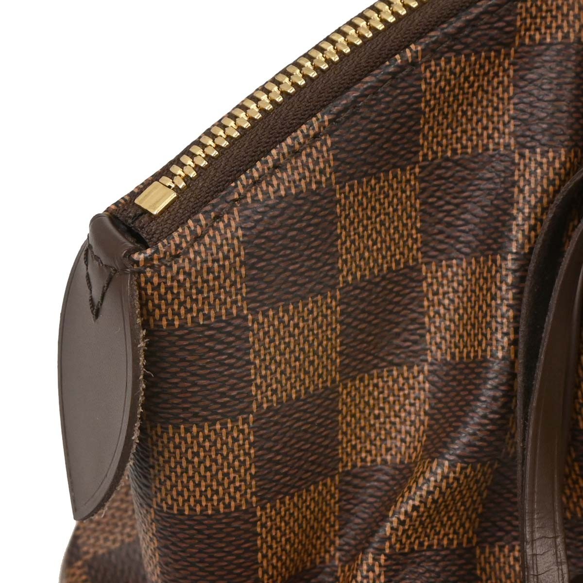 Louis Vuitton Verona Handbag Damier Brown Canvas Handbag