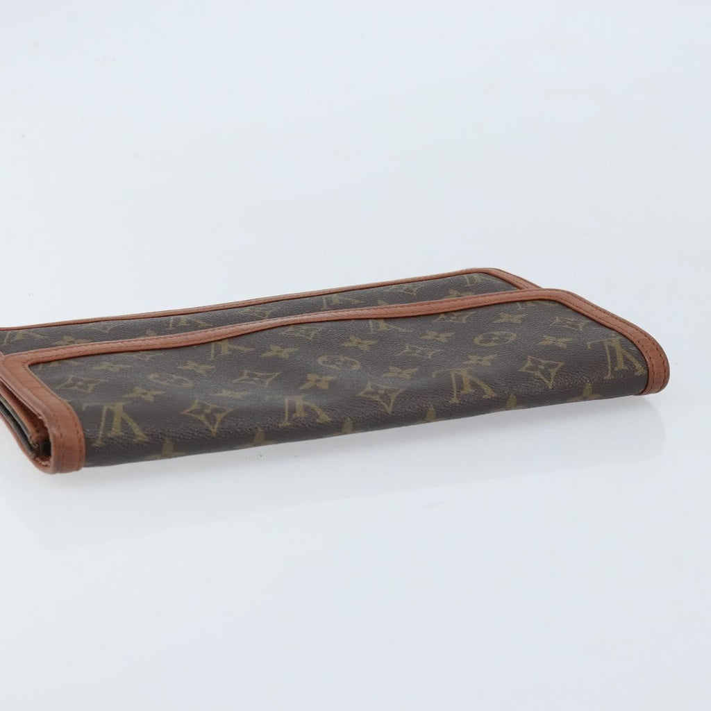 Louis Vuitton Dame Pochette Monogram Canvas Brown Canvas Clutche & Pouche Bag