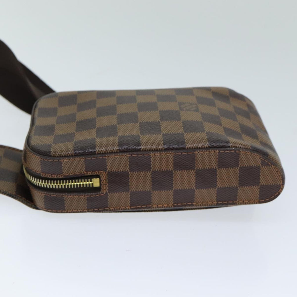 Louis Vuitton Geronimos Waist Bag Damier Brown Canvas Shoulder Bag