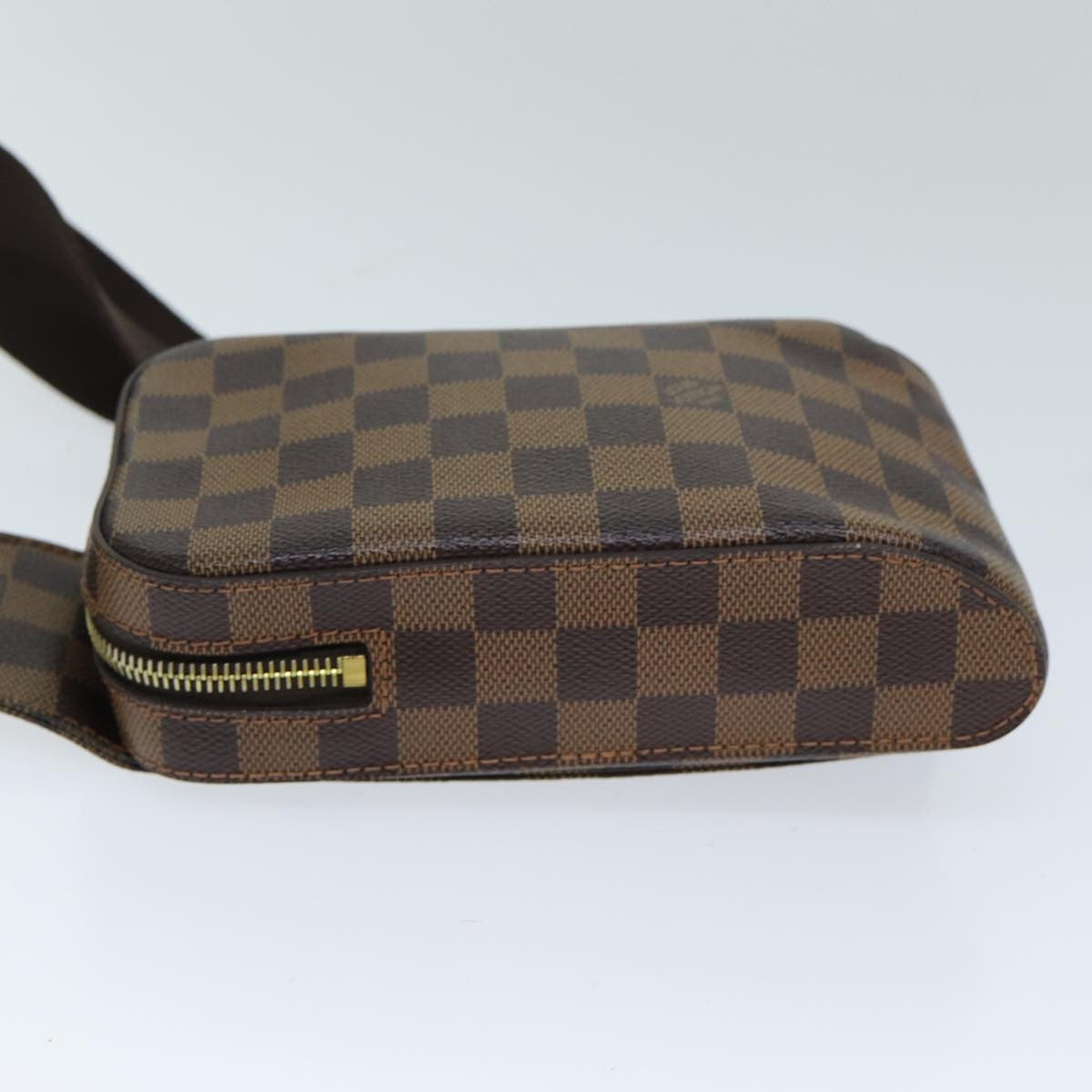 Louis Vuitton Geronimos Waist Bag Damier Brown Canvas Shoulder Bag